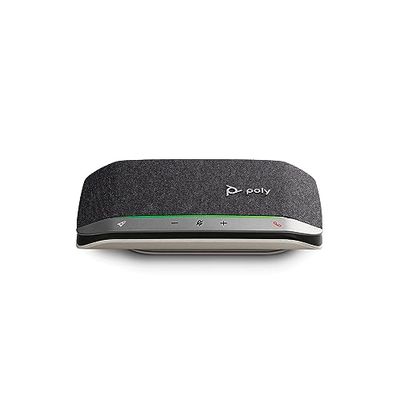 Poly Sync 20 con USB-C - Altavoz manos libres portátil con reducción de ruido o de ecos, Bluetooth - Funciona con Teams, Zoom, PC, Mac, móviles