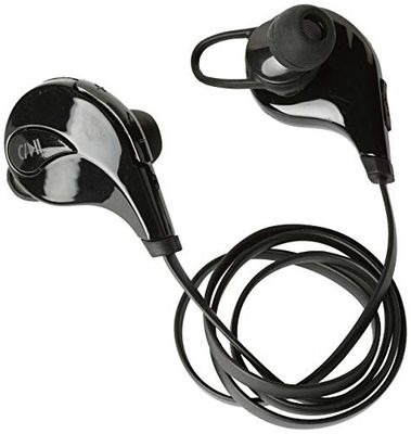 Auriculares Bluetooth Sport para Huawei Mate X Smartphone Inalámbrico Botón Sonido Kit Mano Libre Intra-Auricular Universal (Negro)