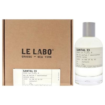 Le Labo Santal No 33 For Unisex 3,4 oz EDP Spray