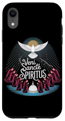 Come Holy Spirit Latin Prayer Conclave 2025 Case for iPhone XR