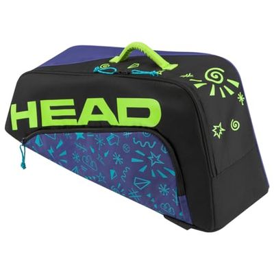 HEAD Youth JR Tour Monster - Bolsa de Tenis (Unisex, Color Verde ácido/Negro, S, Verde ácido/Negro, S