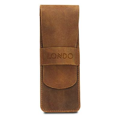Londo Lederen Etui - Pencil Pouch (Camel)
