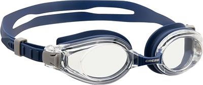 CRESSI Nuoto 3.0 Sportglasögon marinblå/marinblå – simglasögon för vuxna, utbytbara näsdynor för komfort och maximal synlighet, marinblå/marinblå, en storlek