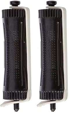 Fripac-Medis FPS1K Permanent Perm Rods, Black, Diameter 17 mm, Short, Bag of 12 (Pack of 2)