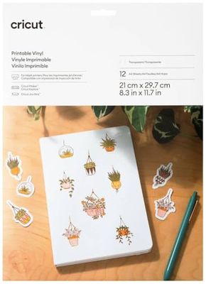 Cricut™ Afdrukbaar Vinyl - A4 (12 ct)