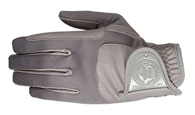 PFIFF 102776 Ridhandske "Softshell-Grip", grå M
