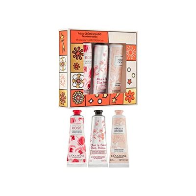 LOCCITANE CR DE Manos Floral Trio -D