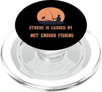 El estrés es causado por la falta de pesca PopSockets PopGrip para MagSafe