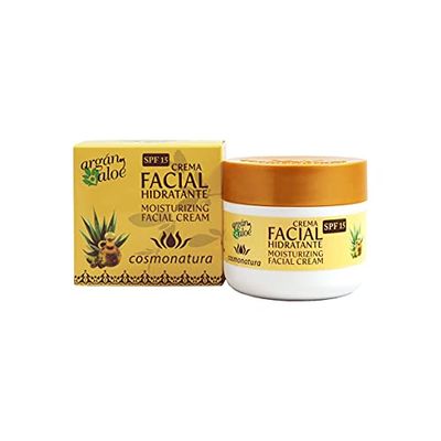 Argan-Aloe - 70090 - Crème Visage Hydratante Aloe et Argan