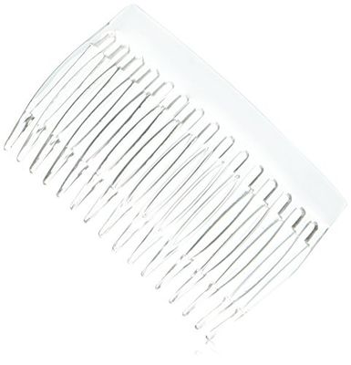Caravan 0.5 oz Cellulid Aceteae in Crystal Pair Side Comb