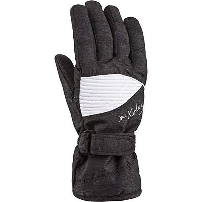 McKINLEY Brenna, Guanti da Donna Unisex, Melange/Black Night, 6,5