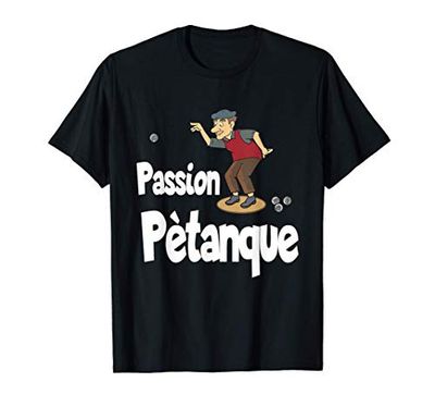 Frenchman bocce gioco di palla design per un giocatore di Maglietta