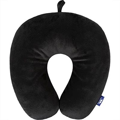 Trespass Uplo Oreiller de Voyage Noir
