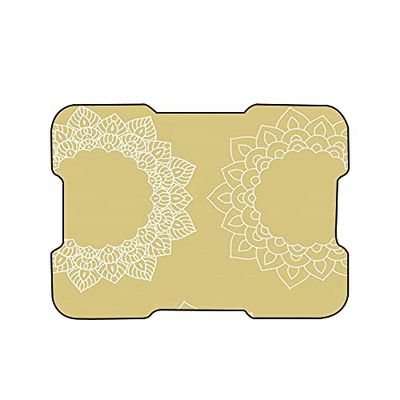 Bonamaison, Digital Printed Mouse Pad, Non-Slip Base, for Office and Home, Size: 22 x 18 cm
