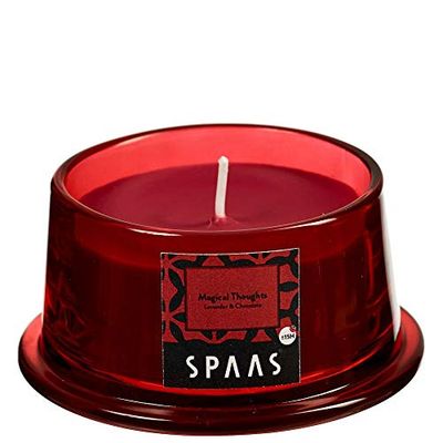 SPAAS Geurkaars in laag glas, ± 15 uur - Magical Thoughts