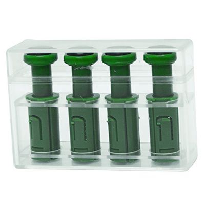 Cando 1019841 Digi-Flex Multi Exerciseur de mains, boutons digitaux supplémentaires avec boîte, moyen, vert (Pack de 4)