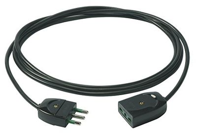 Vimar 0P32385 Câble rallonge 3G1, 3 m, Noir, 3 m