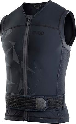 EVOC PROTECTOR VEST PRO MEN, kamizelka ochronna (ochraniacz pleców LITESHIELD FLEX, w tym technologie zapobiegające powstawaniu nieprzyjemnych zapachów, można prać w pralce, rozmiar: XL), czarny