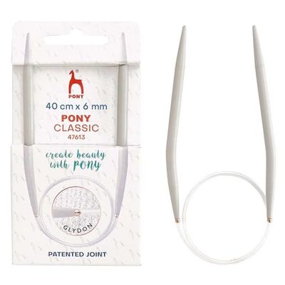 Cuchillo circular Pony Classic de aluminio, 40 cm, 6,00 mm, 1 ud.