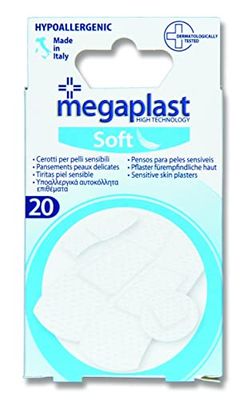 FORNOR MEGAPLAST 17833 MEGAPLAST WHITE DRESSING PADS ASSORT. TAILLE 2