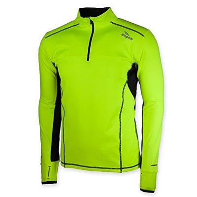 Rogelli Corporate Manica Corta Uomo Parsons, Fluor/Yellow, L, 830,633