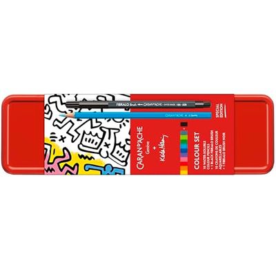 Caran d'Ache Set di colori KEITH HARING - edizione speciale