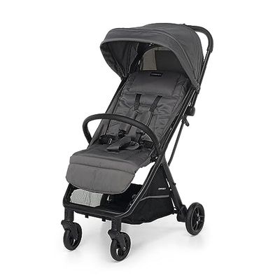 Foppapedretti Jumbo compacte kinderwagen voor kinderen vanaf de geboorte tot 22 kg, grafiet