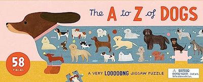 The a to Z of Dogs 58 Piece Puzzle: A Very Looooong Jigsaw Puzzle