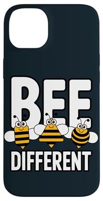 Bee Different Funny Beekeeper Case for iPhone 14 Plus