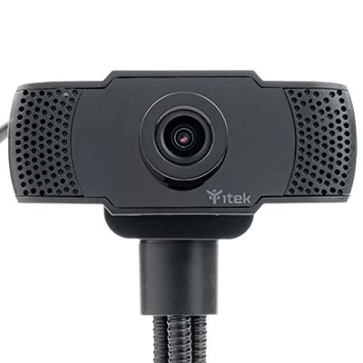 Itek Webcam with Microphone W300 - Full HD, 30FPS, USB, with tripod included