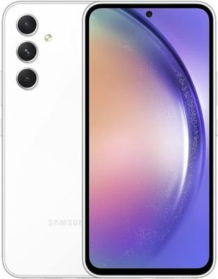 Samsung Galaxy A54 5G, Android Smartphone, 6,4 inch Dynamic AMOLED-display, 5.000 mAh accu, 128 GB/8 GB RAM mobiele telefoon in Awesome White