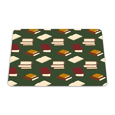 Bonamaison, Rectangular Digital Printed Mouse Mat Non-Slip Bottom for Office and Home Size: 22 x 18 cm