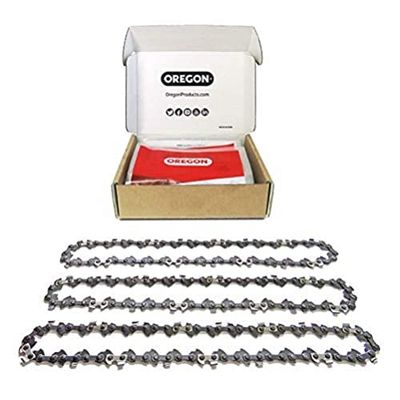 Oregon Kettingzaag ketting voor 35 cm zaagblad van 35 cm - 50 schakels - low-kickback ketting past op meerdere Stihl modellen (91P050X3)