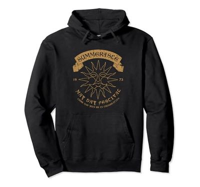 The Wicker Man Distressed Summerisle Sun Pullover Hoodie