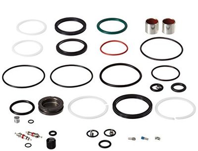 RockShox Unisex – Volwassen Afdichting Service Kit Complete Monarch RT3 demper & -componenten, zwart, één maat