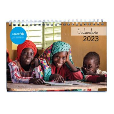 UNICEF - Calendario 2023, Calendario de Pared, Sonrisas