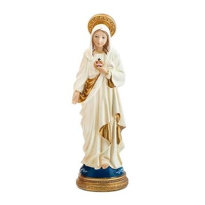 Heilige figuur Maria hart 23 cm