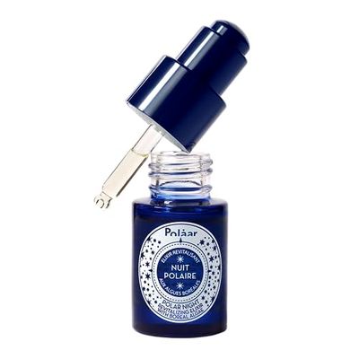 Polåar - Siero Rivitalizzante Nuit Polaire alle Alghe Boreali - Siero Notte Anti-età - Riduce le rughe e le linee sottili, disintossica e illumina - 99% naturale, vegano, prodotto in Francia - 15 ml