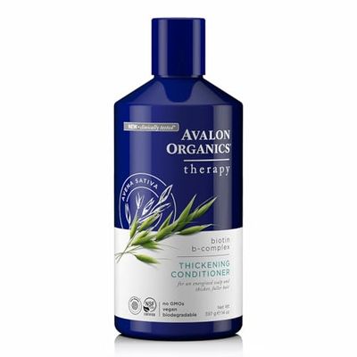 Avalon Organics, Biotin B-Complex Thickening Conditioner, 14 fl oz (397g)