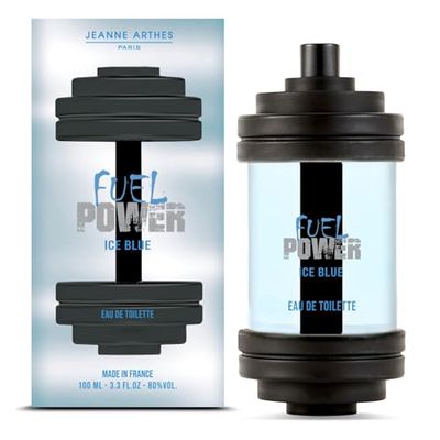 JEANNE ARTHES - Fuel Power Ice Blue Parfym - Eau de toilette - sprayflaska 100 ml - tillverkad i Frankrike på Grasse