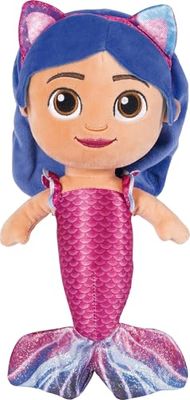 Schmidt Spiele 42852 Gabby's Dollhouse-Peluche de Sirena Gabby (28 cm)