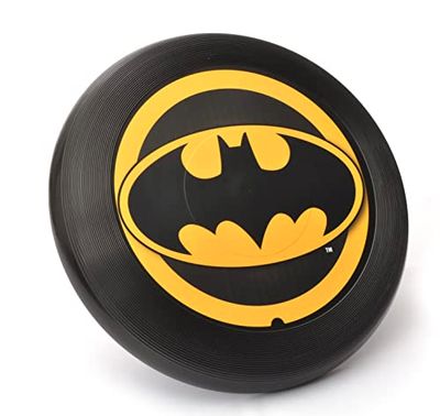 Ciao - Frisbee Batman DC strips (27 cm) van kunststof, kleur zwart, geel, één maat, E7181