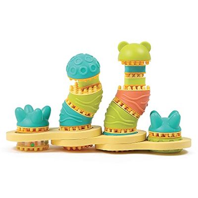 Ludi- Conjunto de construcción Picoton Juguetes con Sonido, Multicolor, Set mit 20 Teilen (130085)