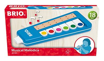 BRIO - Melodica musical, Instrumentos musicales educativos,Ergonómico y seguro, Edad 18+ Meses