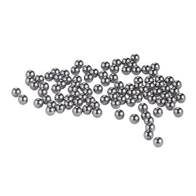 Relaxdays, Sfere in Acciaio Argentato, Set da 500, Ø 7 mm, Sfere Metalliche per Fionda di Pietra, Acciaio Non indurito, Munizioni centrifughe