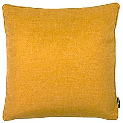 Riva Home Eclipse fjäderfylld kudde, polyester, ocka, 45 x 45 cm (18 tum x 18 tum)