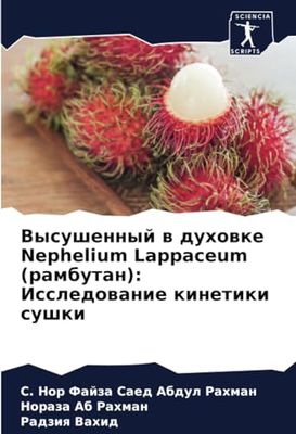 Высушенный в духовке Nephelium Lappaceum (рамбутан): Исследование кинетики сушки