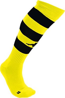 Kappa Lipeno X3 strumpor, unisex, vuxna, unisexvuxna, 303MB60, gul/svart, 35/38