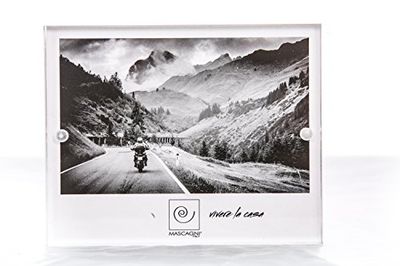 MASCAGNI - Cadre Photo Instax Acrylique avec aimants - 10,8 x 8,6 cm - Rectangle