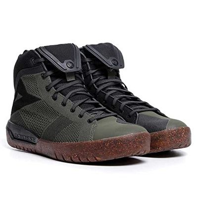 Dainese Men's Metractive Air Shoes Motorcycle Boot, Grape-Leaf/Black/Natural-Rubber, 6.5 UK